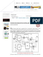 Washing Machine Motor Controller