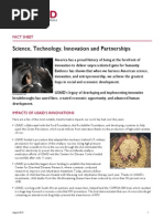 Science, Technology, Innovation and Partnerships: Fact Sheet