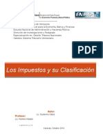 Ensayo Impuestos y Su Clasificacion