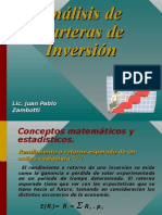 Adm. Financiera - Analisis de Carteras de Inversion - Zambotti