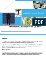 Market Research Report: HNWI Asset Allocation in The US 2014