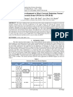 "Genset Engine Development To Meet Current Emission Norms" (Conversion From CPCB-I To CPCB-II)