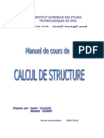 Cours de Structure PDF