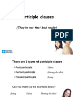 Participle Clauses