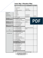 TJ Practice Plan