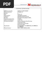 Hydrostatic Test Procedure