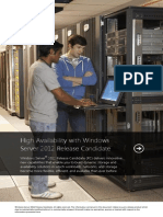 WS 2012 Data Sheet - Storage and Availability