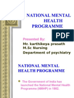 National Mental Health Programme