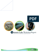 Summit Lake Workshop 2010 - Charrette Report