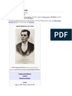 Andrés Bonifacio and His Life