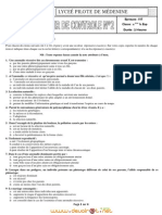 Devoir de Contrôle N°2 Lycée Pilote - SVT - Bac Sciences Exp (2011-2012) MR Ezzeddini Mohamed PDF