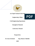 Mechanics of Material Lab6