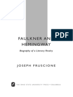 Faulkner & Hemingway Bio Fruscione