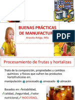 Buenas Prácticas de Manufactura 