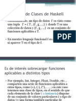 El Sistema de Clases de Haskell