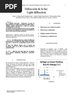 Informe 6 Difraccion de La Luz