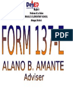 Cover Form 138 137 e