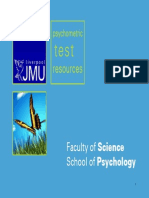 Psychometric Test Resources