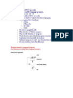 Disassembly of 9S12 Op Codes Writing An Assembly Language Program