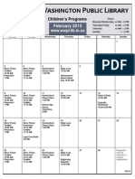 February 2015 Calendar