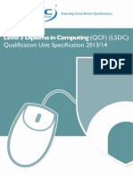 Level 5 Diploma in Computing Qualification Specification