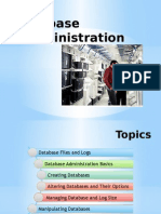 Database Administration (SQL Server)
