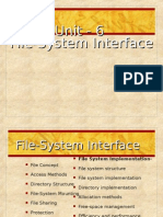 File System Interface