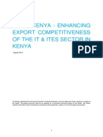 Netherlands Trust Fund III Kenya - IT&ITeS Project Plan