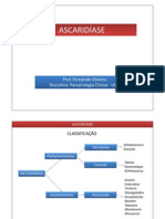 Aula 3 - Ascaridiase, Enterobiase, Tricuriase e Ancilostomose