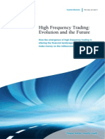 High Frequency Trading Evolution and The Future