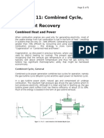 Lecture 11: Combined Cycle, With Heat Recovery