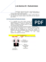 Apostila-De-Quimica Radioatividade-Professor-Serginho PDF