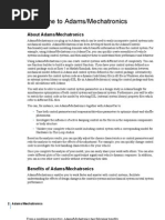 Using Adams/Mechatronics - MD Adams 2010