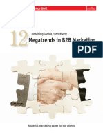 Megatrends in B2B Marketing: Reaching Global Executives