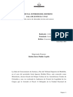 Sentencia de Justicia y Paz Contra Alias Monoleche - Diciembre 2014