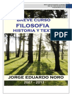 Breve Curso de Filosofia - Historia y Textos