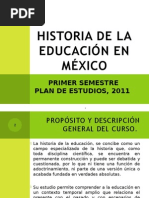 Historia de La Educación en México