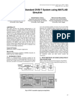 Implementing A Standard DVB-T System Using MATLAB Simulink