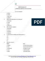 CBSE Worksheet-15 Class-VIII Science (Metals and Non Metals)