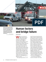 Human Factors and Bridge Failure