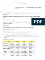 Passive Voice