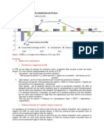 Exercice - L'analyse de La Conjoncture en France