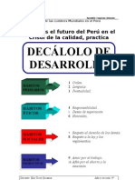 Decalogo de Desarrollo