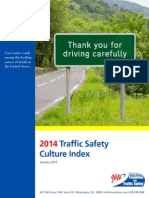 AAA 2014 Traffic Safety Culture Index Report