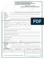 Renewal Application Form For Trinidad and Tobago Passport