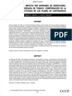 Reporte de Derrame de Hidrocarburos en Tumaco