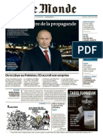 Le Monde Du Jeudi 12 Février 2015