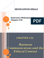 Business Communication in Ethical Context