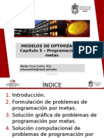  Programación de Metas