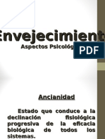 Psicología y Envejecimiento